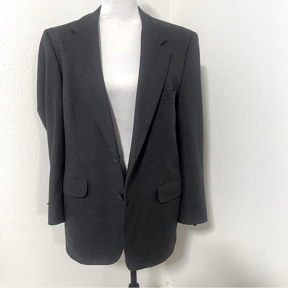 All Pure Wool Parkridge Executive From Norton Ditto Mens Blazer Jacket Gray - Picture 1 of 13